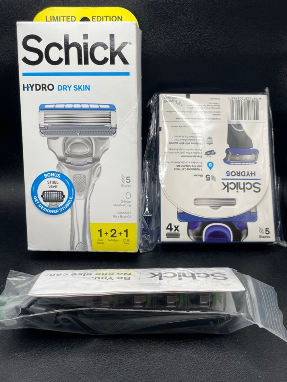 2 - Schick Hydro Razor Handles + 15 Cartridges